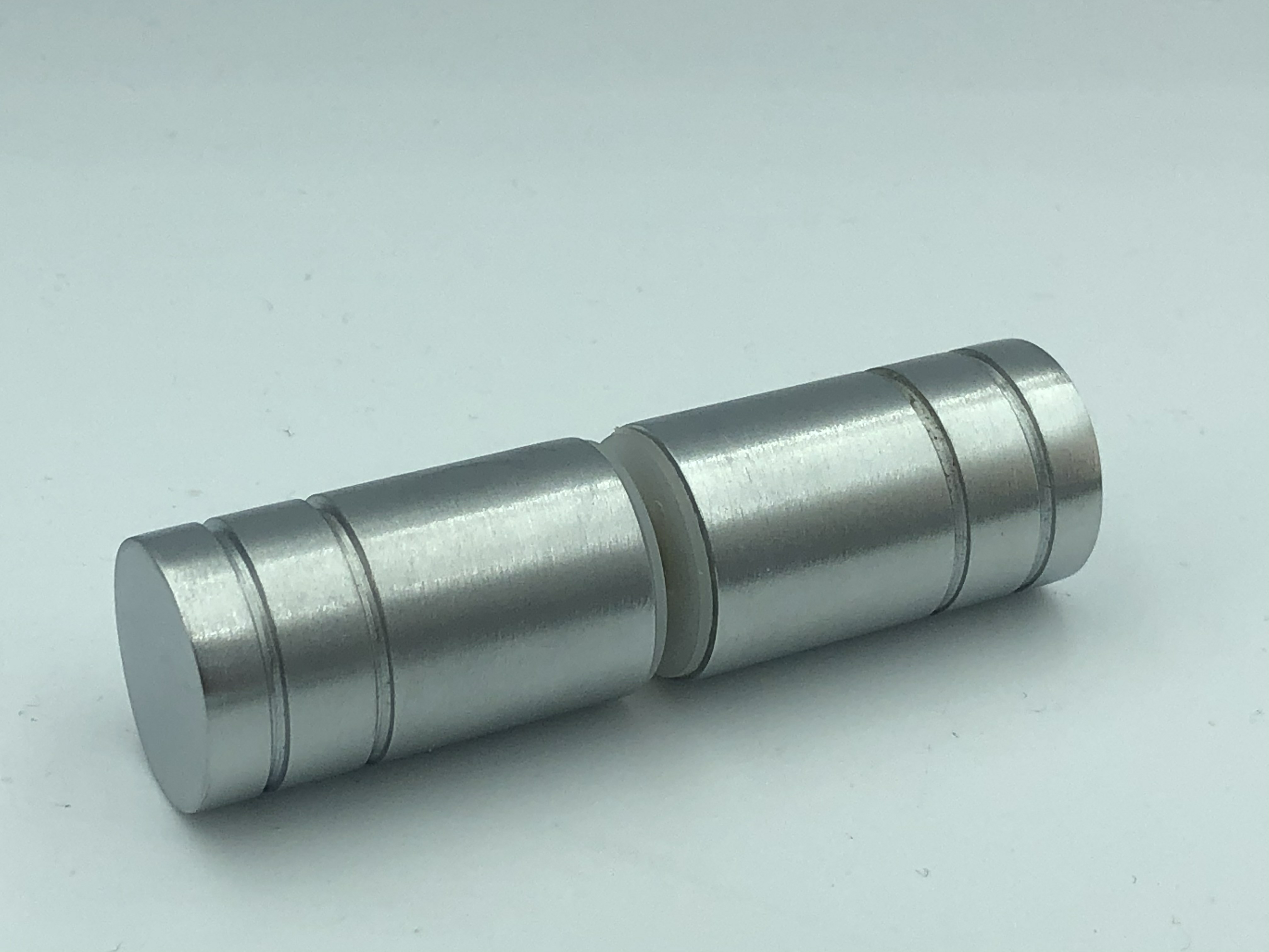 Double Pull Knob - 25mm, 43mm - Satin Chrome