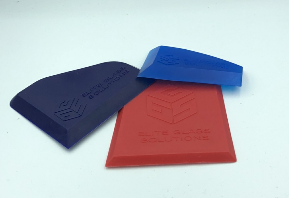 The caulking process using Elite's caulking tool