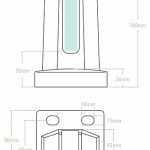 Base Mounted Adjustable Tilt Lock Mini Post - Satin Stainless Steel ...