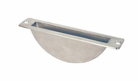 Ground Keeper - Suit Lockwood 590 Patch Lock - Polished Stainless Steel