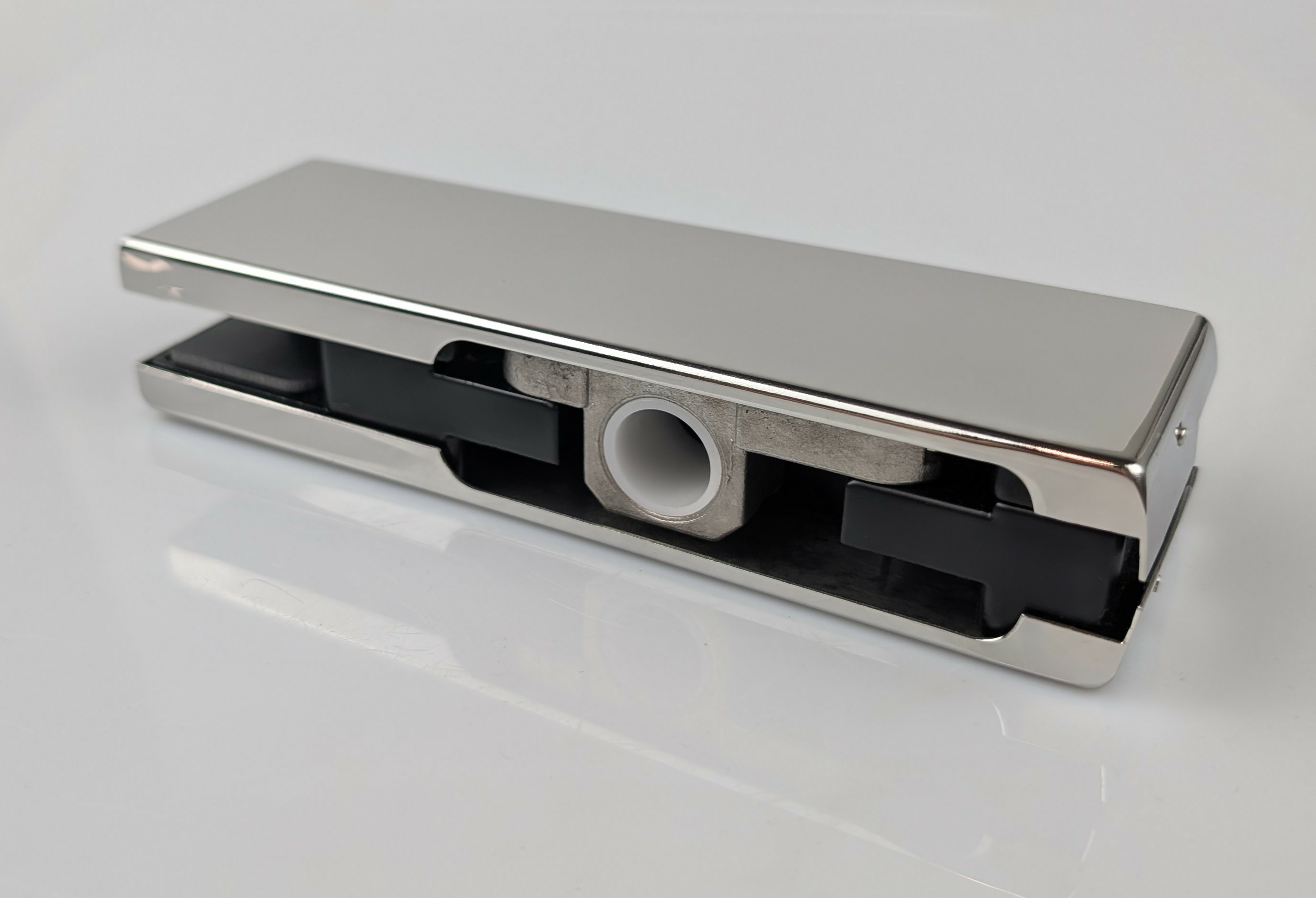 Stella Top Patch Fitting - Polished Stainless Steel