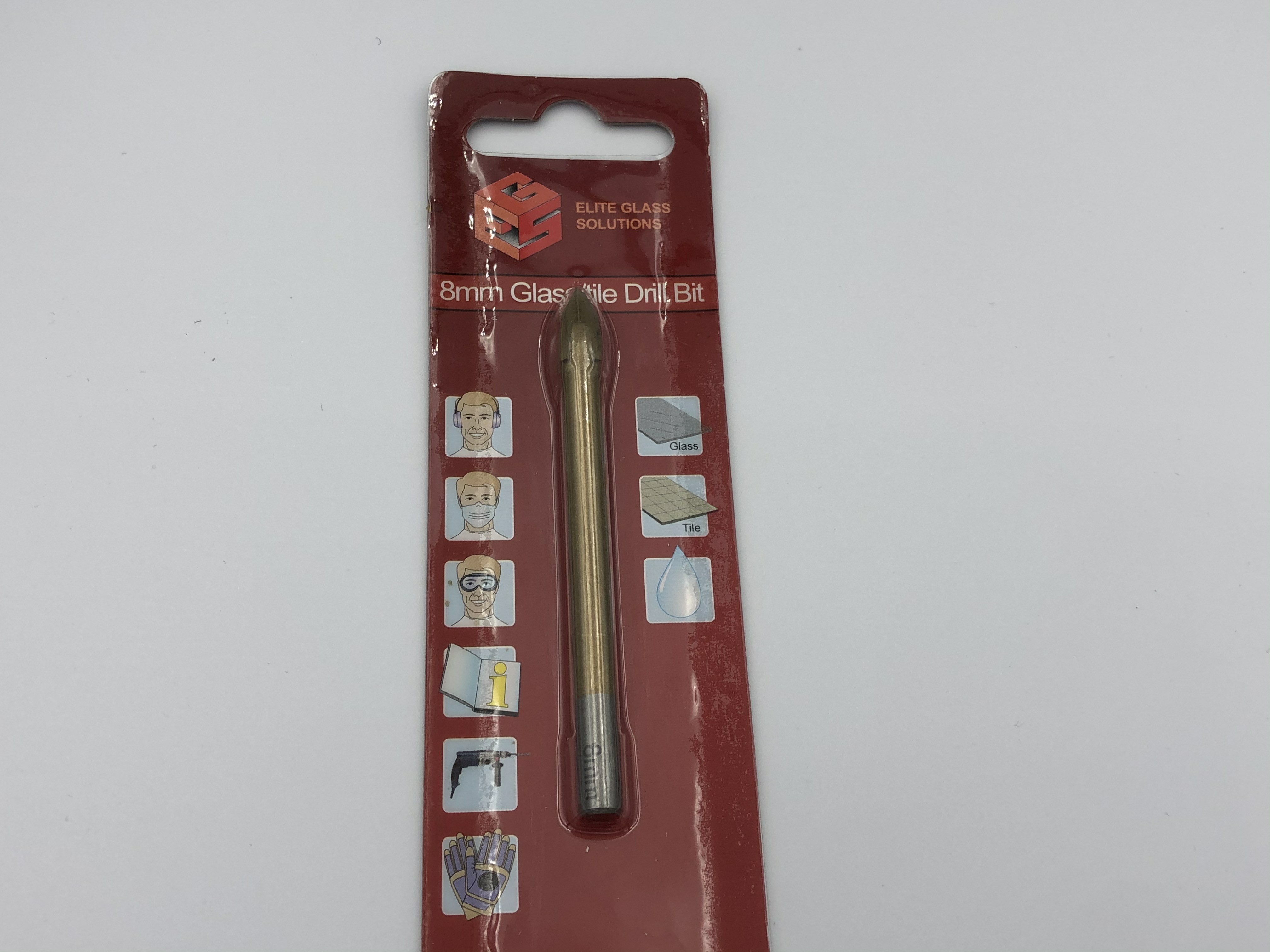 Drill Bits - EGS Quad - 8mm - Flat Pack
