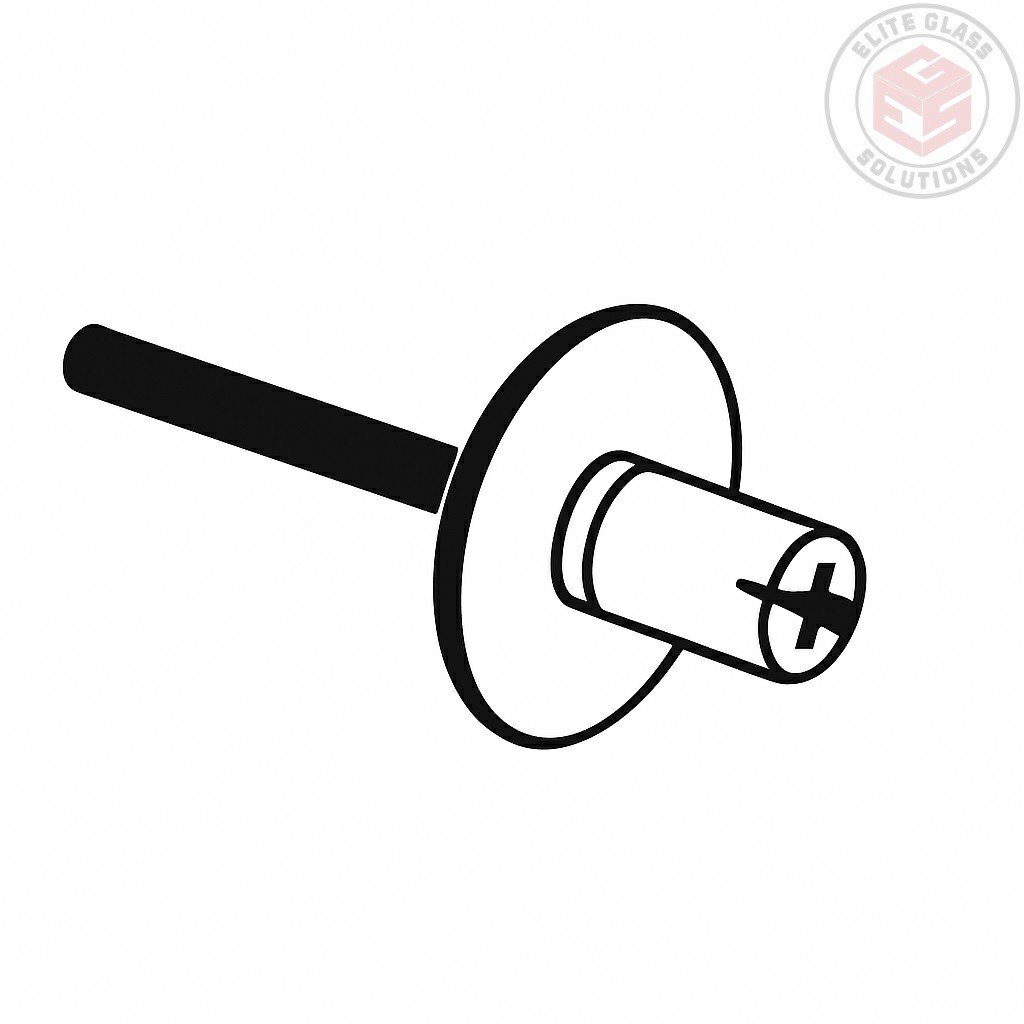 Stella Pivot Pin - Fixed Top with Threaded Rod