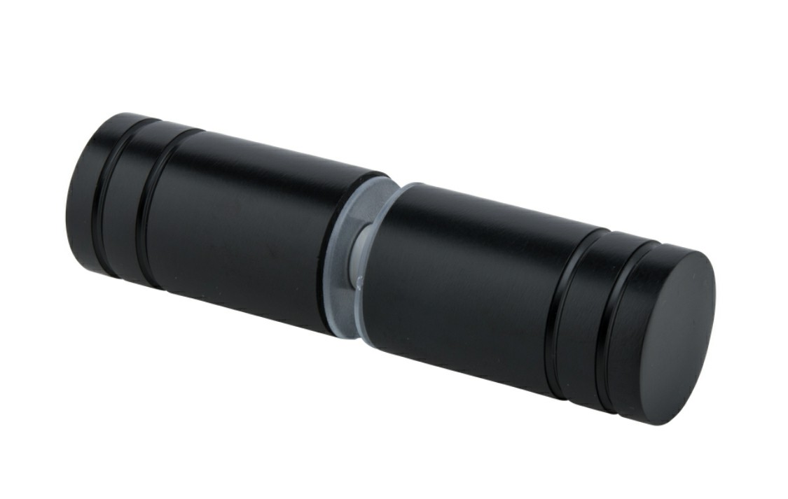 Double Pull Knob - 25mm, 43mm - Matt Black