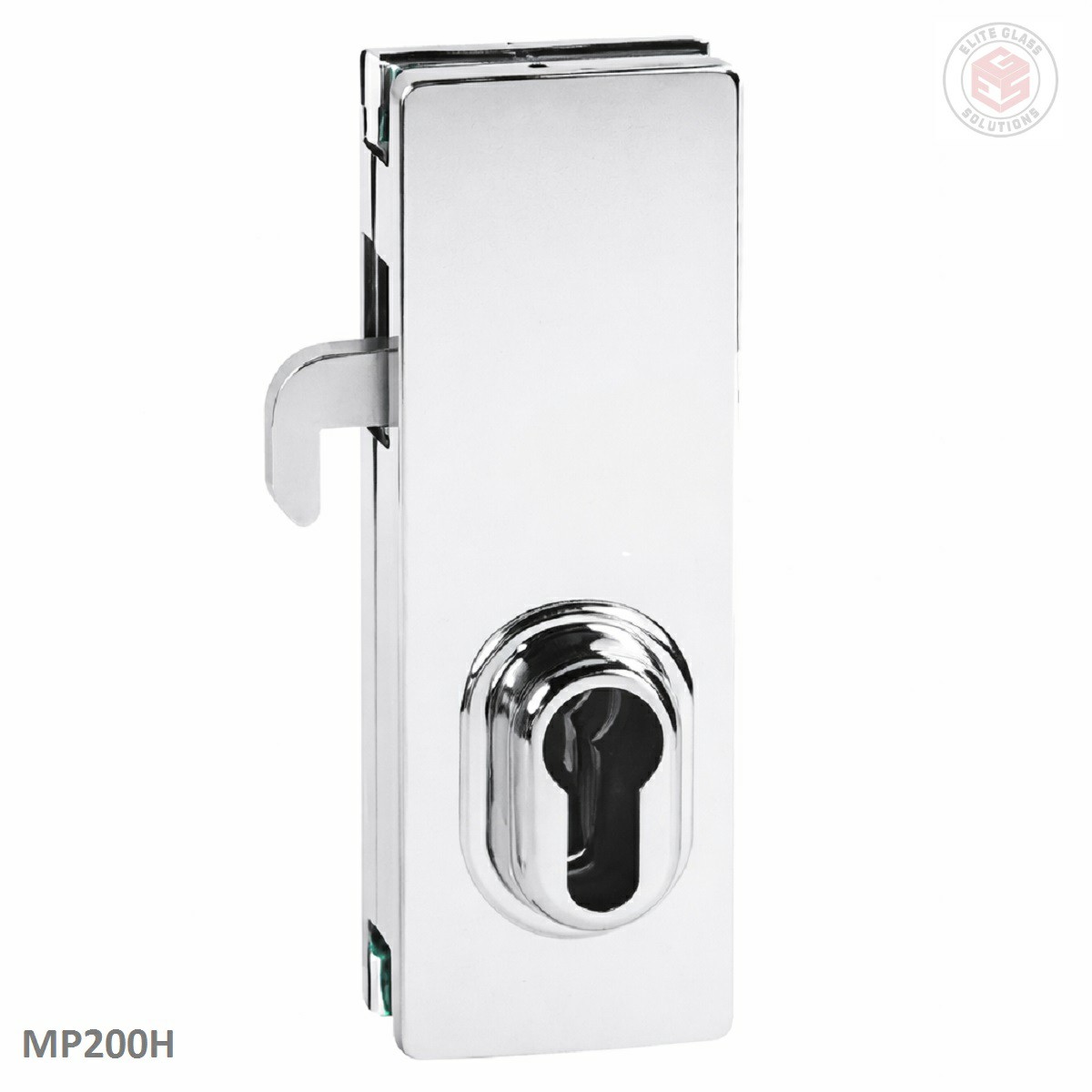 Sliding door hook patch lock.