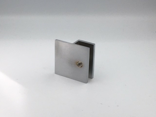 Door Stop - Square 10mm - Satin Chrome
