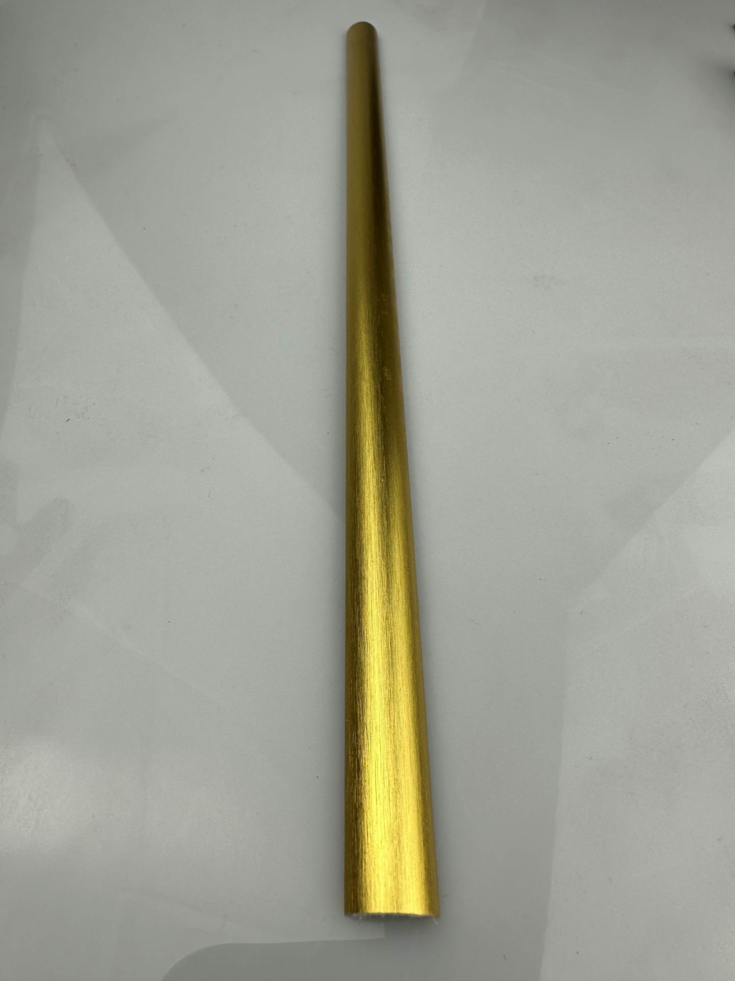 Water Bar - Aluminium - Half Round - 1500mm - Brushed Gold
